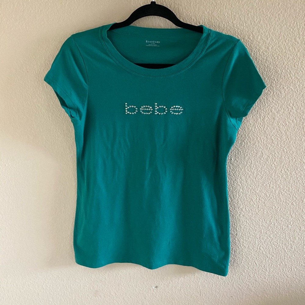 Bebe green top